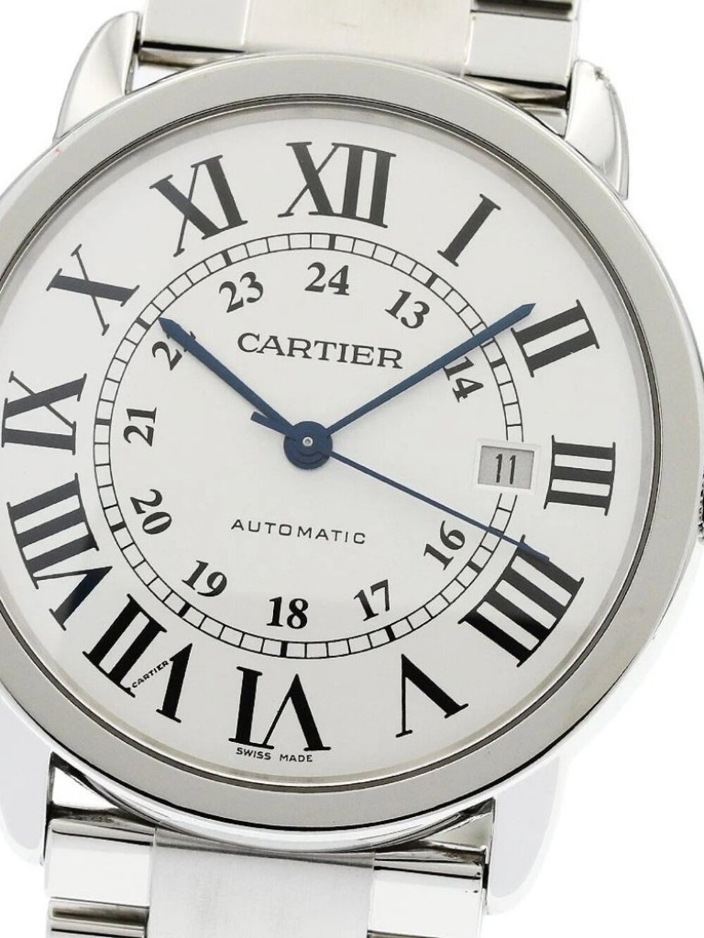 CARTIER Ronde Solo de Cartier XL W6701011 Silver Dial Automatic Men's_941994